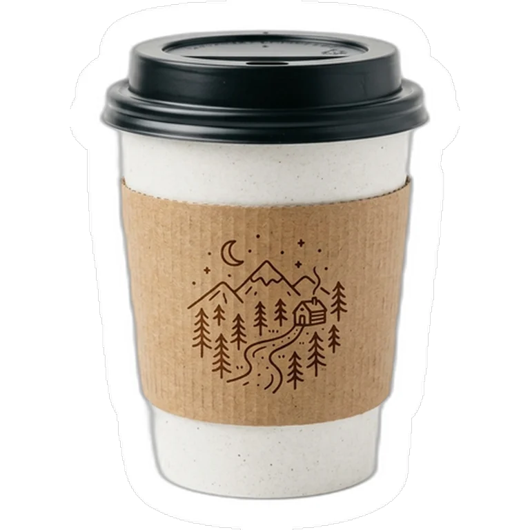 Dekal av en kaffekopp